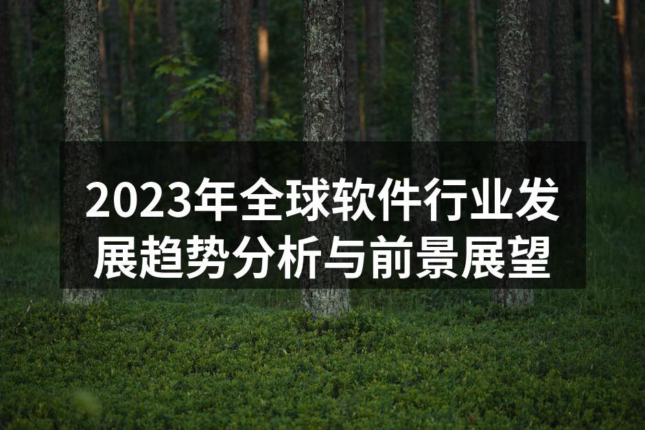 云计算技术正在改变软件行业的格局